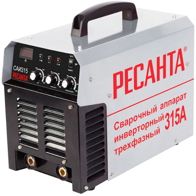 картинка Сварочный аппарат инверторный Ресанта САИ 315 от магазина Пермская Тепловая компания