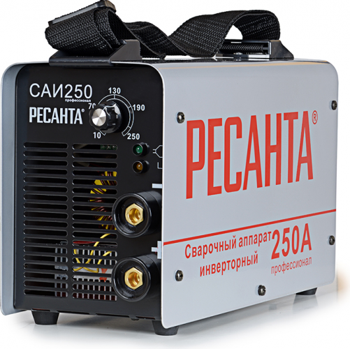 картинка Сварочный аппарат инверторный Ресанта САИ 250 от магазина Пермская Тепловая компания
