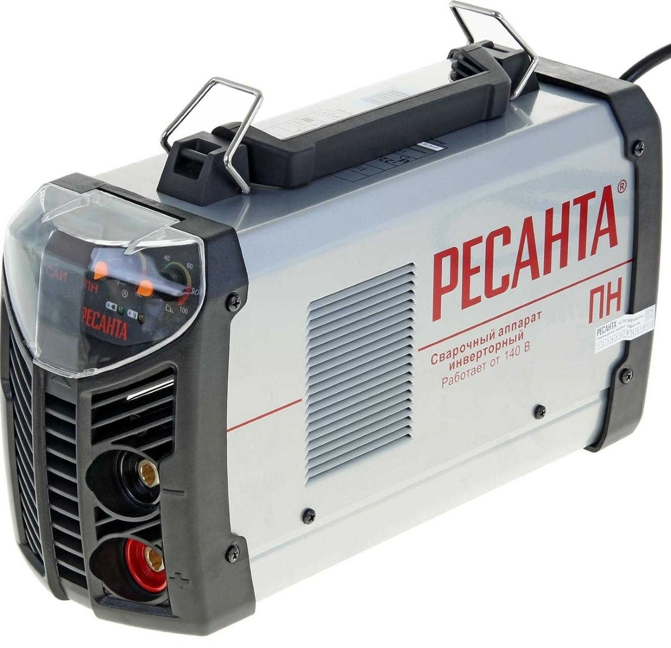 картинка Сварочный аппарат инверторный Ресанта САИ 250 ПН от магазина Пермская Тепловая компания