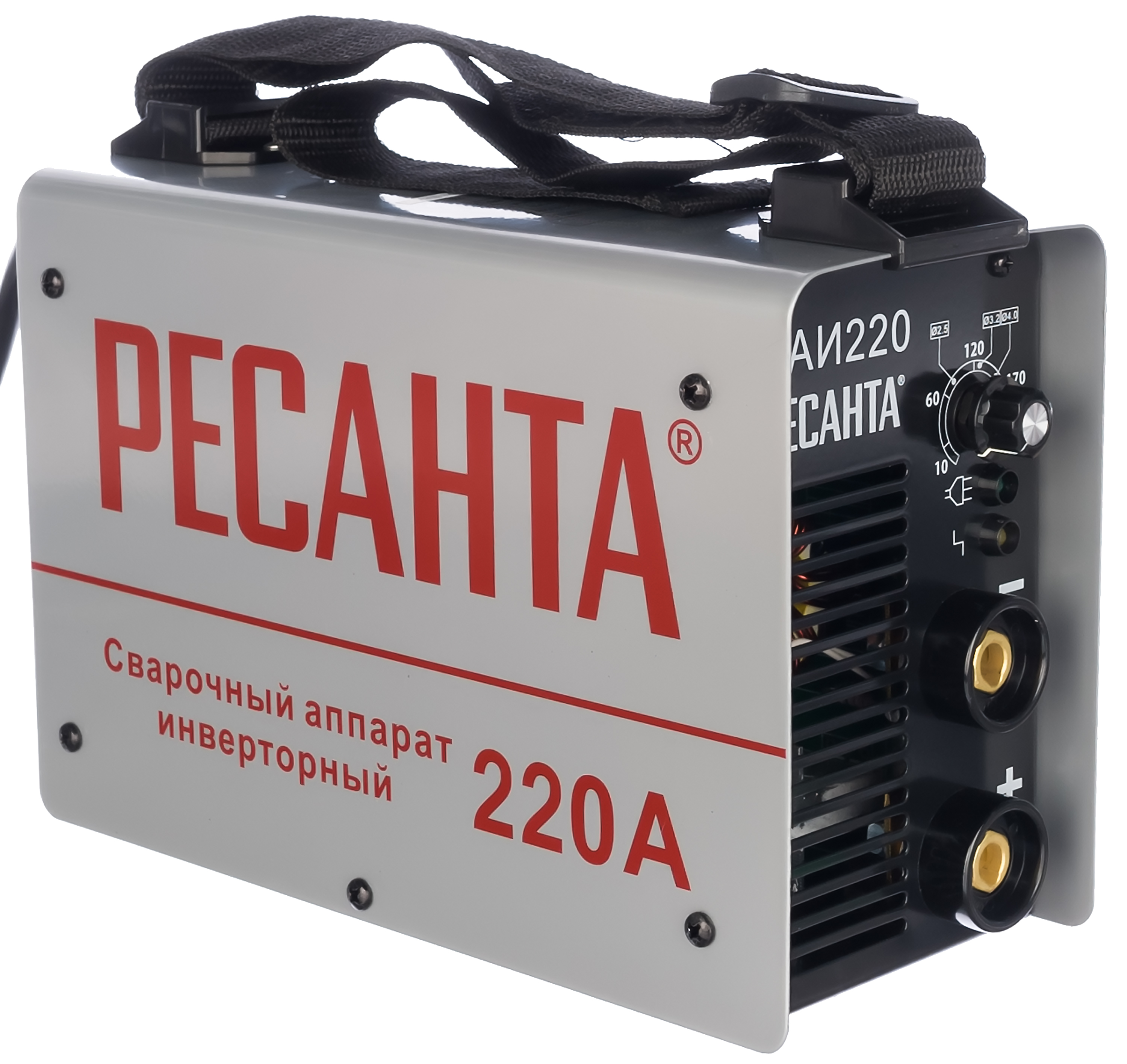 картинка Сварочный аппарат инверторный Ресанта САИ 220 в кейсе от магазина Пермская Тепловая компания