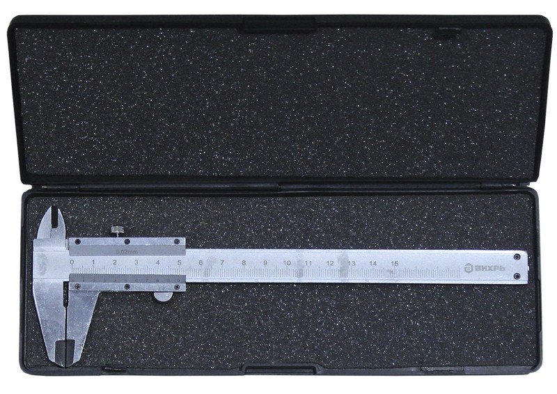 картинка Штангенциркуль нониусный ШЦ-150 с глубиномером от магазина Пермская Тепловая компания