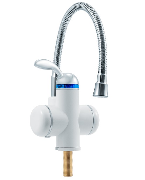 картинка Электрический проточный кран водонагреватель UNIPUMP - BEF 001/02 с гибким изливом от магазина Пермская Тепловая компания