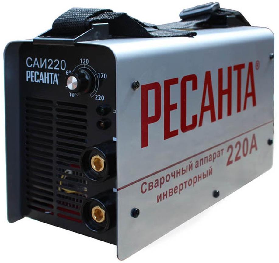 картинка Сварочный аппарат инверторный Ресанта САИ 220 от магазина Пермская Тепловая компания