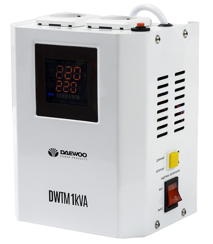 картинка Стабилизатор напряжения DW-TM1kVA DAEWOO от магазина Пермская Тепловая компания