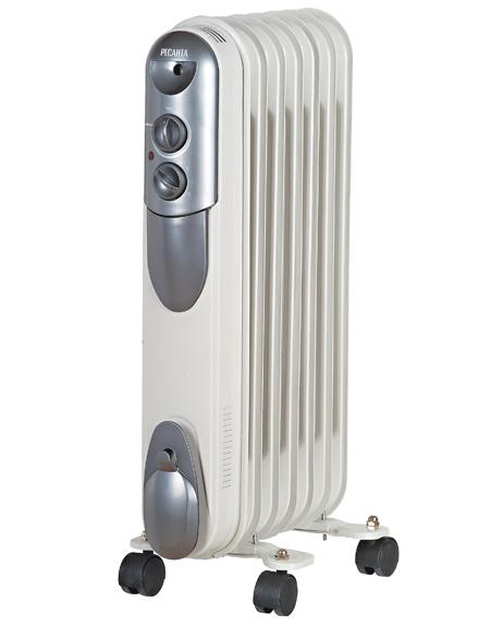 картинка Масляный радиатор Ресанта ОМПТ-7Н (1,5 кВт) от магазина Пермская Тепловая компания